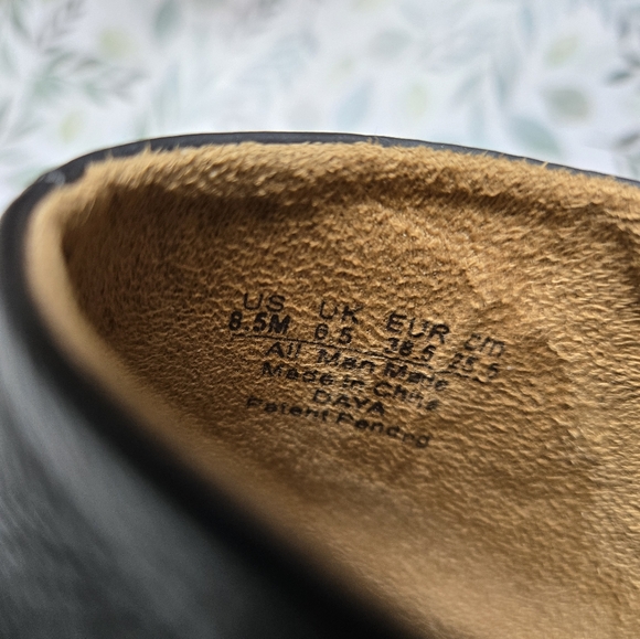 Women’s Black Daya Natural Soul Faux Leather Shootie Wedge Sandal Size 8.5 - Picture 5 of 8